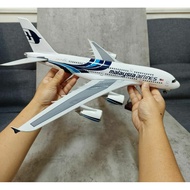 BIG MODEL Malaysia Airline MAS Airbus A-380 Aeroplane Aircraft 1/160 Display collection model A380 M