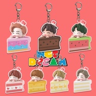 N t Official Merchandise Valentine's Day Cake Acrylic Accessories School Bag Pendant HAECHAN JISUNG