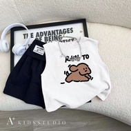 40cm娃娃布偶婴儿上衣背心婴儿衣服宝宝背心40cm坐姿娃娃换装30.8.5