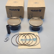 4032 New Design 65&66mm pin14mm Forged Piston kit with High Compression Dome 3.0 Racing Piston with 