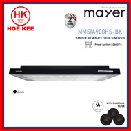 Mayer MMSIA900HS - BK 90 cm Semi-Integrated Slimline Cooker Hood