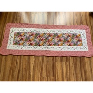 Quilt style kitchen rug