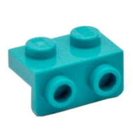 COOLPON|This Is LEGO Lego's Parts Deep Turquoise Green Bracket 1x2-1x2 99781 6249418bracket