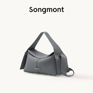 Songmont กระเป๋า Drippy Roof ขนาดเล็ก สะพายไหล่สําหรับผู้หญิงกระเป๋าสะพายหนังผู้หญิง