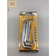 KK Allen key 10pcs Set High Quality Ellen KEY Multiple Size Repair Tool Kit Elenkey L Allen Key Hex 