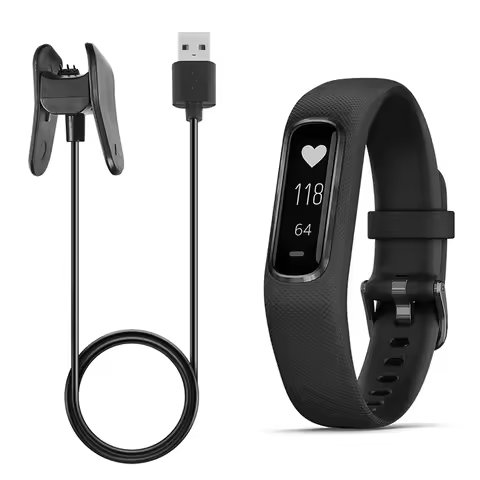 100cm Smart Watch Charger Cable For Garmin Vivosmart 4 Watch USB Charger Magnetic Charging Cradle Cl