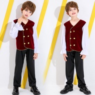 Russian Ethnic Costume Boys Stage Costume Cultural Festival Art Performance Costume Medieval Costume