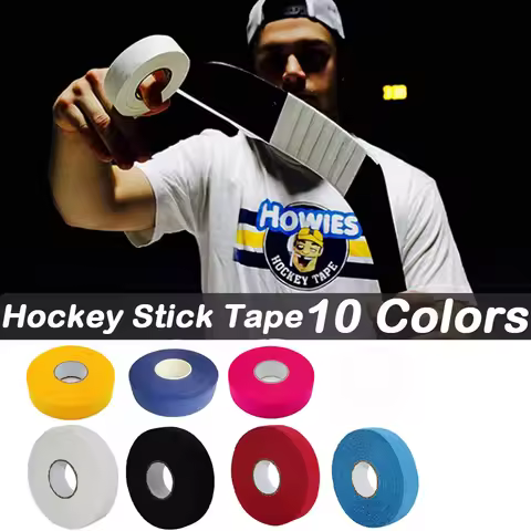 2.5CM*25M Waterproof Multicolor Cotton Hockey Tape for Ice Hockey Stick Thicken Durable Ice Hockey T