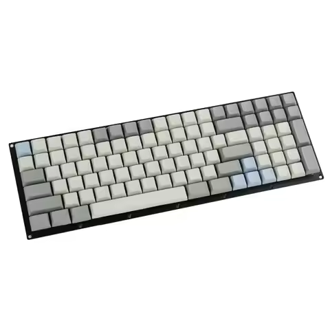 YMDK 147 XDA Blue Gray Mixed Full Keycap For MX Mechanical Keyboard Apex Ergodox Filco Leopold Cosai