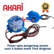 MESIN 2-wire dryer spin timer Akari 2-tub washing machine timer Tinz Original part
