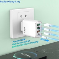 GEEONE 40W UK spec fast charging adapter PD20w charger for Apple Huawei multi-port usb