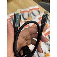 Thunderbolt 4-coated Thunderbolt cable 40Gbps 8K60Hz Type C to Type C (Support Thunderbolt 3)