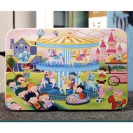 (Ma) 100pcs/box Wooden puzzle jigsaw puzzle Kids puzzle jigsaw