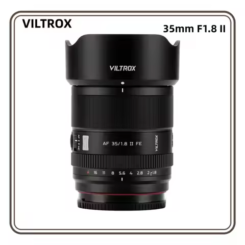 VILTROX 35mm F1.8 II AF Full Frame EVO FE APO Lens, Large Aperture Prime Lens for Sony E Nikon Z ZVE