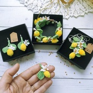 耳環 Lemon SET、吊墜 Lemon、手鍊 Lemon