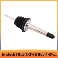 12Pcs Stainless Steel Spirit Bottle Speed Pourers Olive Oil Wine Pourer with Rubber Dust Caps