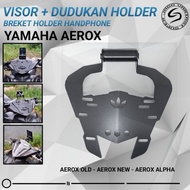 HP Cod Visor Aerox 155 Package Plus Holder Mobile Phonehp | GPS Phone Bracket Aerox 155 Aerox Alpha 