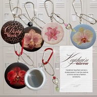 GANTUNGAN Mirror Keychain Aesthetic, Mirror Keychain, Aesthetic Carabiner