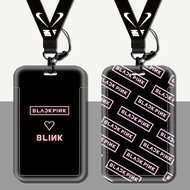K-pop Star Blackpink DIY Student School Campus ID Card Hard Cover Employee ID Work ID Card Holder Ri