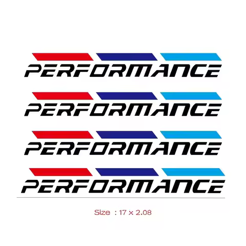 4Pcs Car Door Handel Stickers M Performance Logo For BMW E40 E90 F20 F30 F10 G20 G30 G01 F36 X1 X2 X