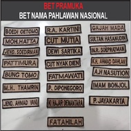 BET HERO NAME/BETPRAMUKA SIZE 2X8.5 CM