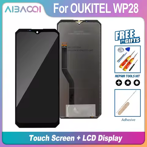 AiBaoQi Brand New For OUKITEL WP22 WP23 WP23 Pro Touch Screen + LCD Display Assembly Replacement For