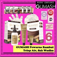 BESTSELLER Pewarna Rambut GUMASH COLOR sah Wudhu Compliance Halal Hair Color with FREE GIFT
