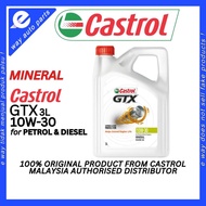 CASTROL GTX 10W-30 ENGINE OIL 3L