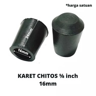 Rubber chitos legs 5/8 inch rubber table chair legs
