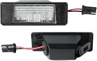 2Pcs LED License Number Plate Light Lamps, for NISSAN, Juke F15, for Micra, K12 March K13 Kicks Note