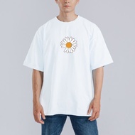 GD G DRAGON 雛菊 衣服 落肩 寬版 T恤 純棉 吸濕排汗 涼感衣 白T