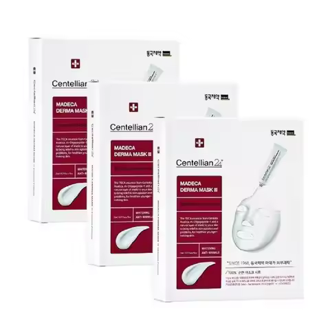 centellian24 MADECA Pure Cotton Derma Mask (10 sheets x 3 Packs - Intensive)
