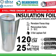 Baru !! Alumunium Foil Wrap Peredam Panas Atap Rumah Bubble Insulation