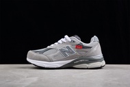 Made in the USA _ New Balance_ชุด NB990รองเท้าวิ่งสไตล์วินเทจ รองเท้าผ้าใบแฟชั่นร้อยชิ้น รองเท้าคู่