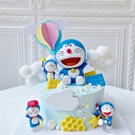 ,,, Tinkerbell Cat Cake Decoration Decoration Doraemon Set Doraemon Birthday Cake Baking Accessories