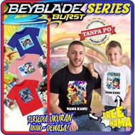 [FREE Name] BEYBLADE T-Shirts For Children And Adults Many Motifs