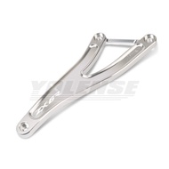 For KAWASAKI ZX6R ZX-6R ZX636 2024 Motorcycle Foot Peg Exhaust Hanger Bracket Rear Footrest Blanking