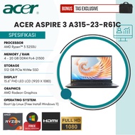 ACER GAMING ASPIRE 3 A315-23-R61C - AMD RYZEN 3 3250U - RAM 8 GB - SSD
