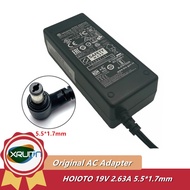 Genuine HONOTO ADS-65BI-19-3 19050G PA-1501-91 AC DC Adapter Power Charger 19V 2.63A 50W For HP 2711X DISPLAY MONITOR  2511X LED MONITOR 27VX  HP2511X 2511X MONITOR Power Supply