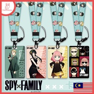 [Malaysia Stock] Spy x Family CARD HOLDER ID Credit Bus Card Holder With Lanyard 间谍过家家