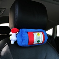 NOS Nitrous Oxide Bottle Pillow Car Decor Backrest Cushion Creative Plush