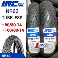 Tubeless Tire IRC Nr82 80/80-14 Tire 100/70-14 Matic tire 80/80-14 Matic tire 100/70-14 IRC tire 80/