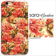 【Sara Garden】客製化 手機殼 蘋果 iPhone 6 6S i6 i6s 4.7吋 復古 牧丹花 碎花 手工 保護殼 硬殼