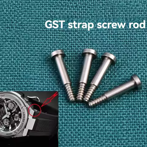 For G-SHOCK Casio GST-B100 GST-210/W110/S300/410 Watchband Strap Screw Rod Silver Black Gold Connect