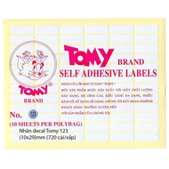 Lốc 25 xấp Decal Tomy A5 99 100 101 102 103 104 đến 124 đủ size