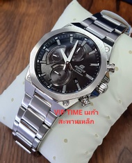 นาฬิกา CASIO EDIFICE SLIM SERIES SOLAR CHRONOGRAPH ตัวเรือนบาง กระจกSAPPHIRE กันรอย รุ่น EFS-S570D-1