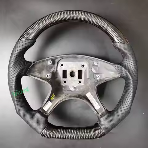 For Mercedes-benz Coupe W204 W212 C180 C200 C260 C300 (No Paddles)100% Real Carbon Fiber Steering Wh