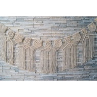 Decorative macramé rope wall hanging rope decorative rope macrame banner decoration