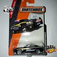 Matchbox MBX Heroic Rescue Dodge Charger Pursuit Police Black Sheriff Hobby Toy Car Collector