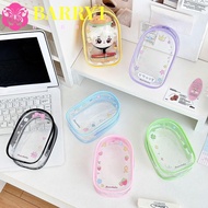 BARRY1 Doll Storage Bag, Zipper Cartoon Design 10cm Transparent Doll Bag, Mini PVC Display Colorful 